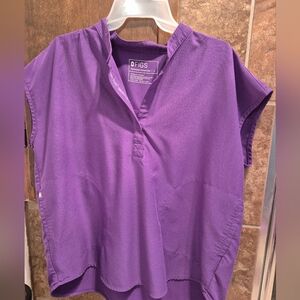 Figs Vivid Purple Scrub Set